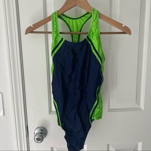 Speedo Girls racer back one piece
